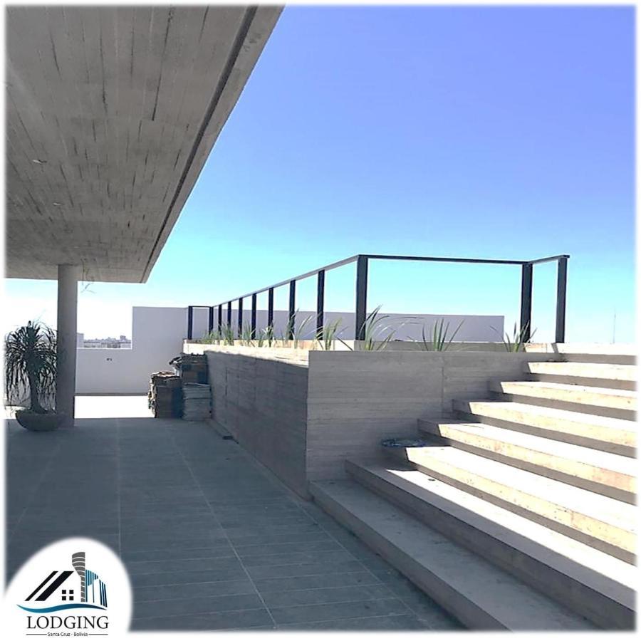 Apto Moderno Con Piscina De Borde Infinito ซานตาครูซเดอลาเซียร์รา ภายนอก รูปภาพ